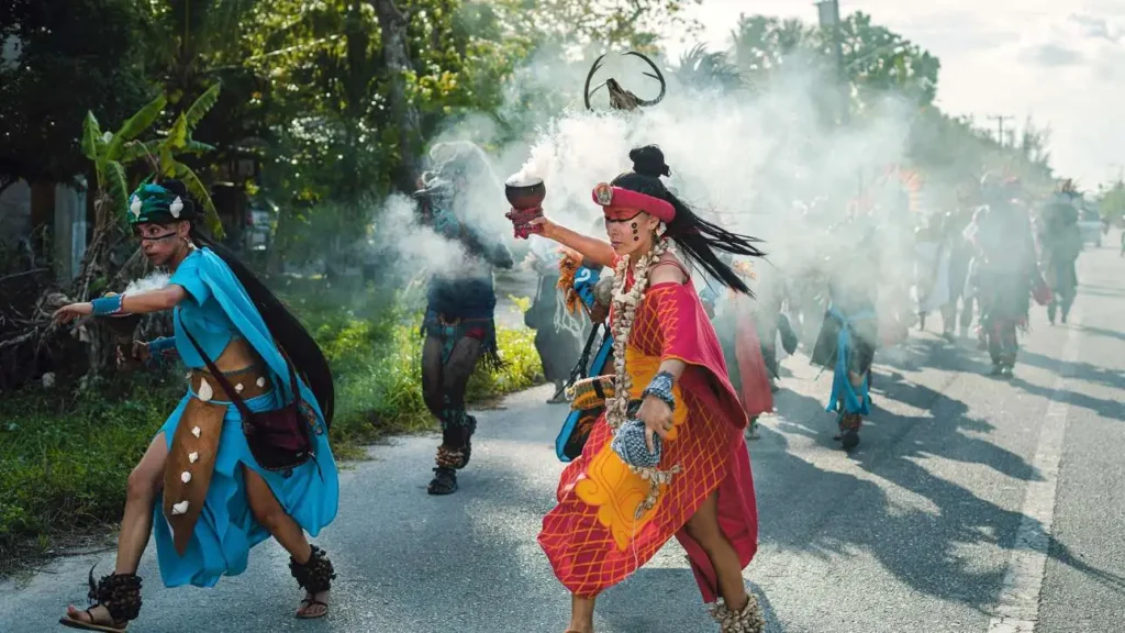 choreographic representation of Cozumel's local culture